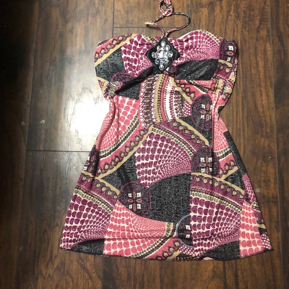 Women’s strapless summer top by Self-Esteem Small - Picture 2 of 4